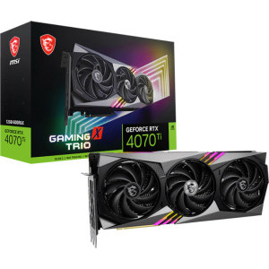 MSI GeForce RTX 4070 Ti GAMING X TRIO 12GB GDDR6X 192-bit DLSS 3.0