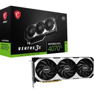 MSI GeForce RTX 4070 Ti VENTUS 3X OC 12GB GDDR6X 192-bit DLSS 3.0