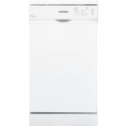 Masina de spalat vase Heinner HDW-FS4552WE++, Slim, 10 Seturi, 5 programe, Clasa E, 45 cm, Alb