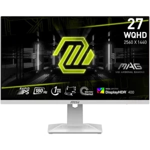 Monitor LED MSI Gaming MAG 274QRFW 27 inch QHD IPS 1 ms 180 Hz HDR FreeSync