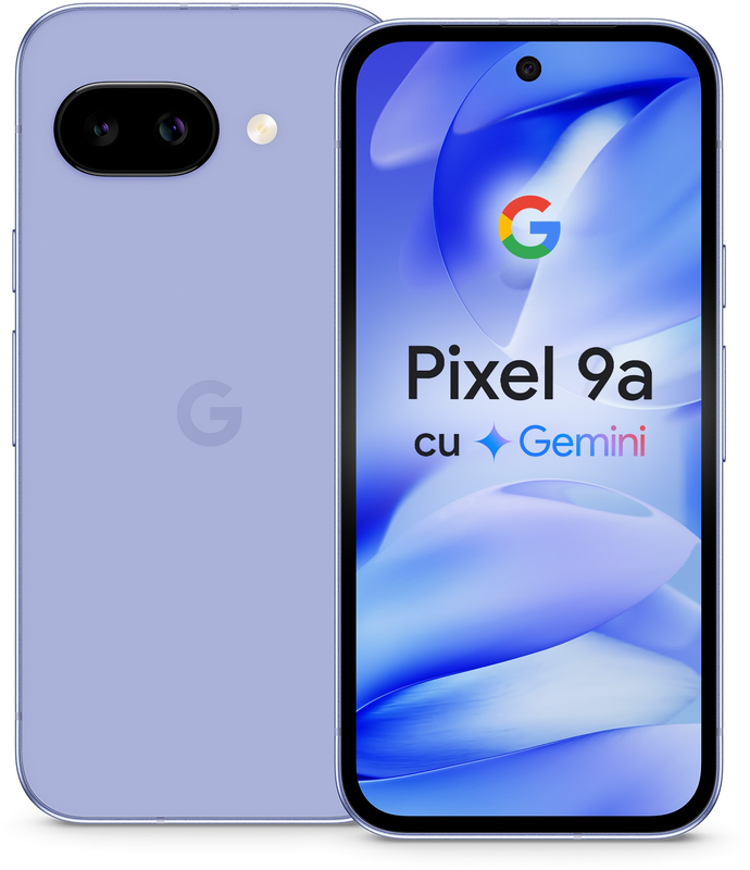 Smartphone Google Pixel 9a, 128GB, 8GB RAM, Dual SIM, 5G, Tri-Camera, Iris