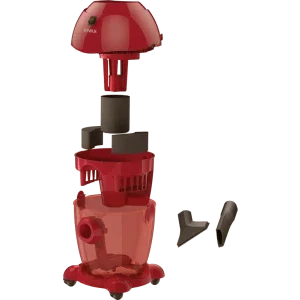 VIVAX VCW-2002R R2, cu filtrare prin apa, 2000W, 8L, Rosu