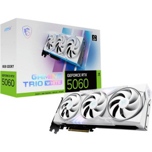 MSI GeForce RTX 5060 GAMING TRIO WHITE 8GB GDDR7 128-bit DLSS 4.0