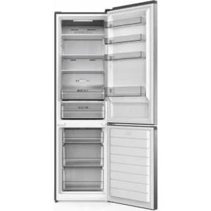 Heinner HCNF-HM377INVXC, 377 L, Clasa C, No Frost, Inverter, Dual Fresh Zone, Control electronic, Iluminare LED, 200 cm, Inox