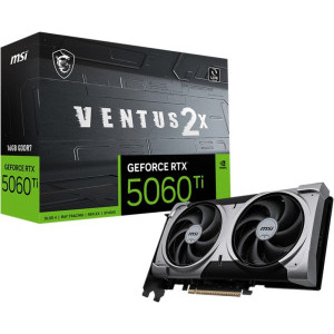 MSI GeForce RTX 5060 Ti VENTUS 2X PLUS 16GB GDDR7 128-bit DLSS 4.0