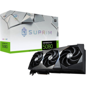 MSI GeForce RTX 5080 SUPRIM OC 16GB GDDR7 256-bit DLSS 4.0