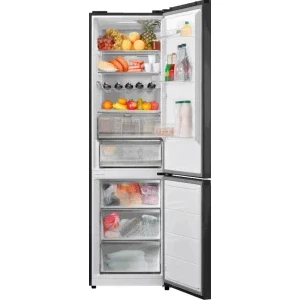 VIVAX CF-3781DNF BG, 378 L, Clasa E, Total No Frost, Multi Air Flow, Control eletronic, 202 cm, Negru