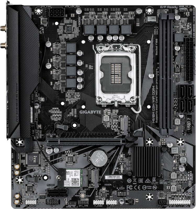 Placa de baza GIGABYTE H610M D3H WIFI DDR4