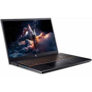 Acer Gaming 15.6'' Nitro V 15 AI ANV15-42, FHD IPS 165Hz, Procesor AMD Ryzen™ 5 7640HS (16M Cache, up to 5.00 GHz), 16GB DDR5, 512GB SSD, GeForce RTX 4050 6GB, No OS, Obsidian Black