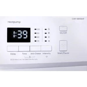 VIVAX CDR-0816SHP, Pompa de caldura, 8 kg, Clasa E, Alb