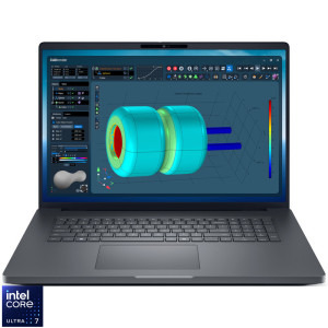 Laptop DELL 18 Pro Max 18 Plus MB18250, QHD+, Procesor Intel® Core™ Ultra 7 265HX (30M Cache, up to 5.30 GHz), 32GB DDR5 CSODIMM, 1TB SSD, RTX PRO 2000 Blackwell 8GB, Win 11 Pro, 3Yr ProSupport