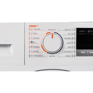 VIVAX WDF-1408D616BS, Spalare 8 kg, Uscare 6 kg, 1400 RPM, Clasa E, Alb