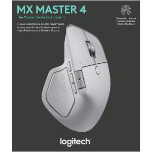 Logitech MX Master 4 pentru Mac White Silver