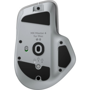 Logitech MX Master 4 pentru Mac White Silver