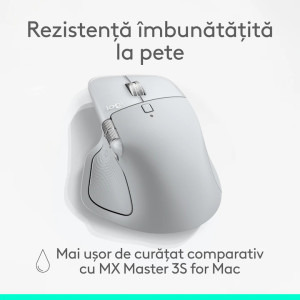Logitech MX Master 4 pentru Mac White Silver