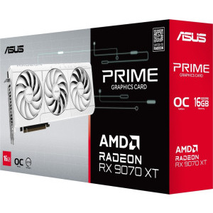 ASUS Radeon RX 9070 XT PRIME OC WHITE EDITION 16GB GDDR6 256-bit