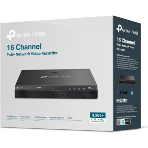 TP-LINK VIGI NVR2016H-16MP 16 Canale