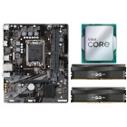 Startup Kit Intel Raptor Lake Refresh, Core i5 14400F 2.5GHz + H610M K DDR4 + 16GB DDR4