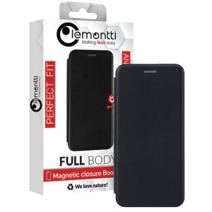 Lemontti Husa de protectie tip Book Elegant Black pentru Galaxy A55