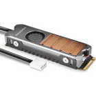 AXAGON CLR-M2FAN Cooler M.2 SSD, Copper, cu ventilator