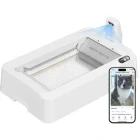 PetKit Litiera Smart pentru pisici PuroBot Crystal Duo Alb