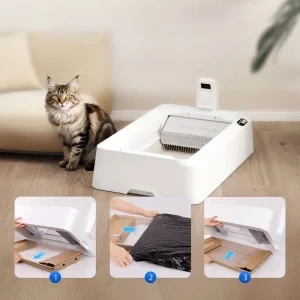 PetKit Nisip pentru litiera pentru monitorizarea urinei cu detectare pH, 2 kg, 4 buc
