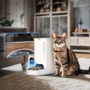 PetKit Dozator automat de hrana pentru animale YumShare Solo Alb