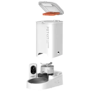 PetKit Dozator automat de hrana pentru animale YumShare Solo Alb