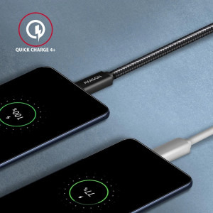 AXAGON BUCM32-CM05AB, USB-C Male la USB-C Male, 20Gbps, PD 100W, 0.5 m, Black