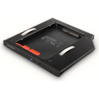 Adaptor HDD Caddy AXAGON HDD/SSD RSS-CD09, pentru unitati optice de tipul 9.5 mm
