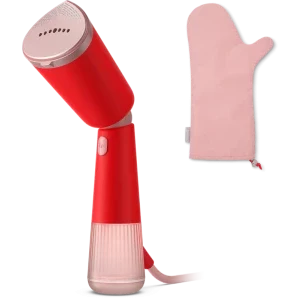 Philips Aparat de calcat vertical cu abur Seria 5000 STH5020/40, 1300W, 24g/min, Rosu/Roz