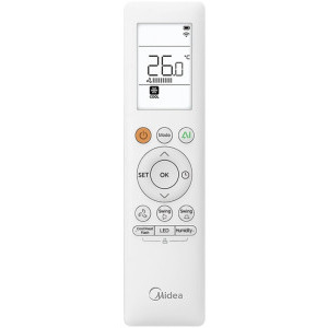 Midea Solstice, Gama 2026, 9000 BTU, Clasa A+++/A++, Wi-Fi, Inverter, Ionizare