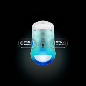 SteelSeries Aerox 3 Wireless Gen 2 Ghost