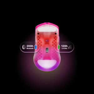 SteelSeries Aerox 3 Wireless Gen 2 Magenta Haze
