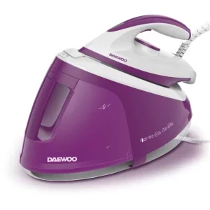 Daewoo Statie de calcat DSS240, 2400W, 120g/min, Alb/Mov