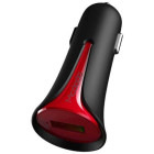 Incarcator auto Mcdodo 1x USB, Black Mask Red