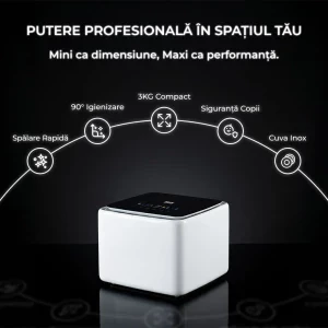 iHunt Bro Compact Profesional, 3 kg, Clasa B, Alb