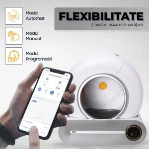 iHunt Litiera Smart pentru pisici V1 Alb