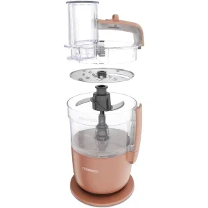 Robot de bucatarie Kenwood MultiPro Go FDP23.140RD, 650W, 1.3L, Portocaliu
