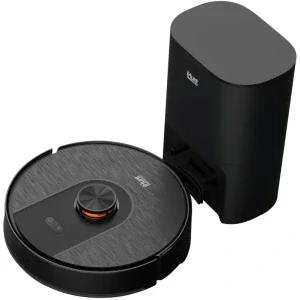Aspirator robot iHunt Bro Robo Clean V6 AutoBase, 2600 mAh, 5000Pa, 0.25 L + 3L, Negru