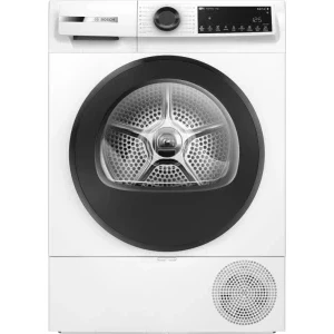 Bosch WQJ24201BY, Pompa de caldura, 9 kg, Clasa D, AutoDry, Smart Dry, Home Connect, Alb