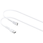 Cablu de date / adaptor Lemontti USB-C Male la USB-C Male, 65W, 0.5m, White