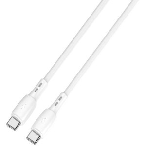 Lemontti USB-C Male la USB-C Male, 65W, 1.2m, White