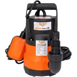 Ruris Pompa submersibila pentru apa curata Aqua 8, 400 W,  debit apa 7 m³/h, inaltime refulare 7 m, temperatura maxima 35°C