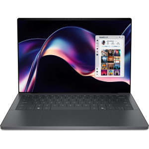 DELL 14'' XPS 14 DA14260, 2.8K OLED 20-120Hz Touch, Procesor Intel® Core™ Ultra X7 358H (18M Cache, up to 4.80 GHz), 32GB LPDDR5X, 2TB SSD, Intel Arc B390, Win 11 Pro, Graphite, 3Yr ProSupport