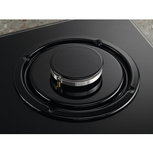 Electrolux EGT6242NVK, Gaz, 4 Arzatoare, 60 cm, Aprindere electrica integrata, Negru
