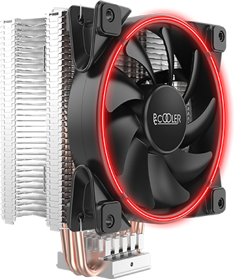 Cooler CPU PCCOOLER GI-X3R V2 Corona Red