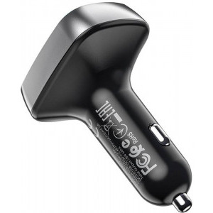 Borofone BC32 Sunlight, 2x USB, FM, Bluetooth, MP3 Player, TF card, buton apel, Black