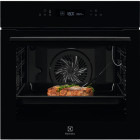 Cuptor incorporabil Electrolux EOE7P31Z, Electric, 72 L, Multifunctional, Autocuratare pirolitica, Convectie, Afisaj digital, Senzor gatire, Grill, Clasa A+, Negru