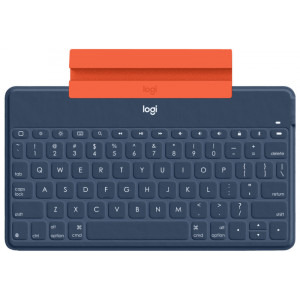 Logitech Tastatura Bluetooth Keys-To-Go, Layout US, Classic Blue pentru iPad
